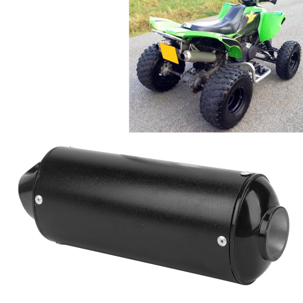 Durable 32Mm Exhaust Muffler Silencer For 90Cc-160Cc Atvs & Bikes Black 5071358129373
