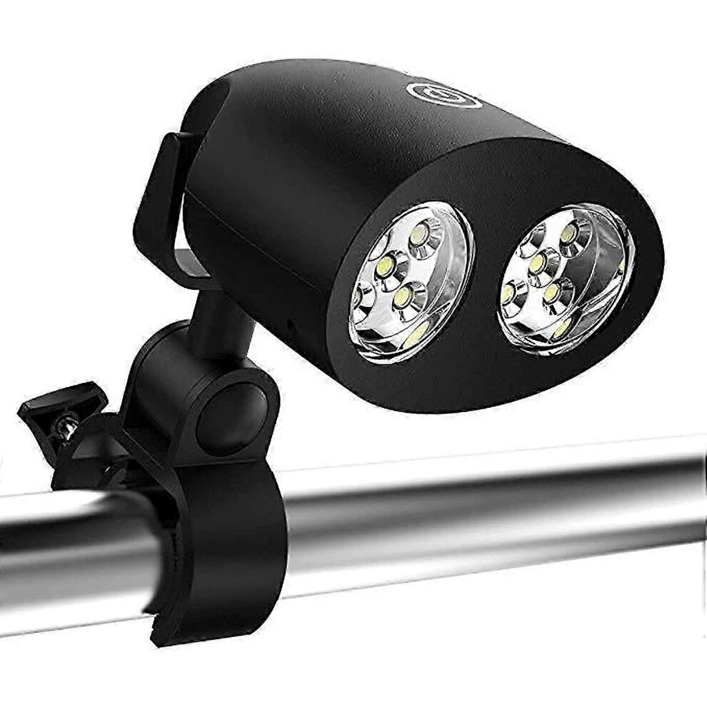 360-Degree Rotating Led Bbq For Outdoor Barbecues, Dinner, Camping, Fishing, Bike Ing, Adventure, Tent Light