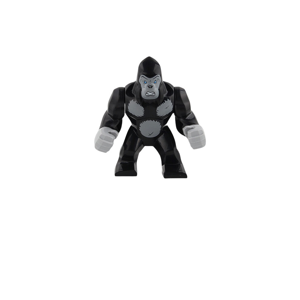 (Chimpanzee) Gorilla Grodd Action Figures Toy Assembly Building Blocks Model Kids Animal