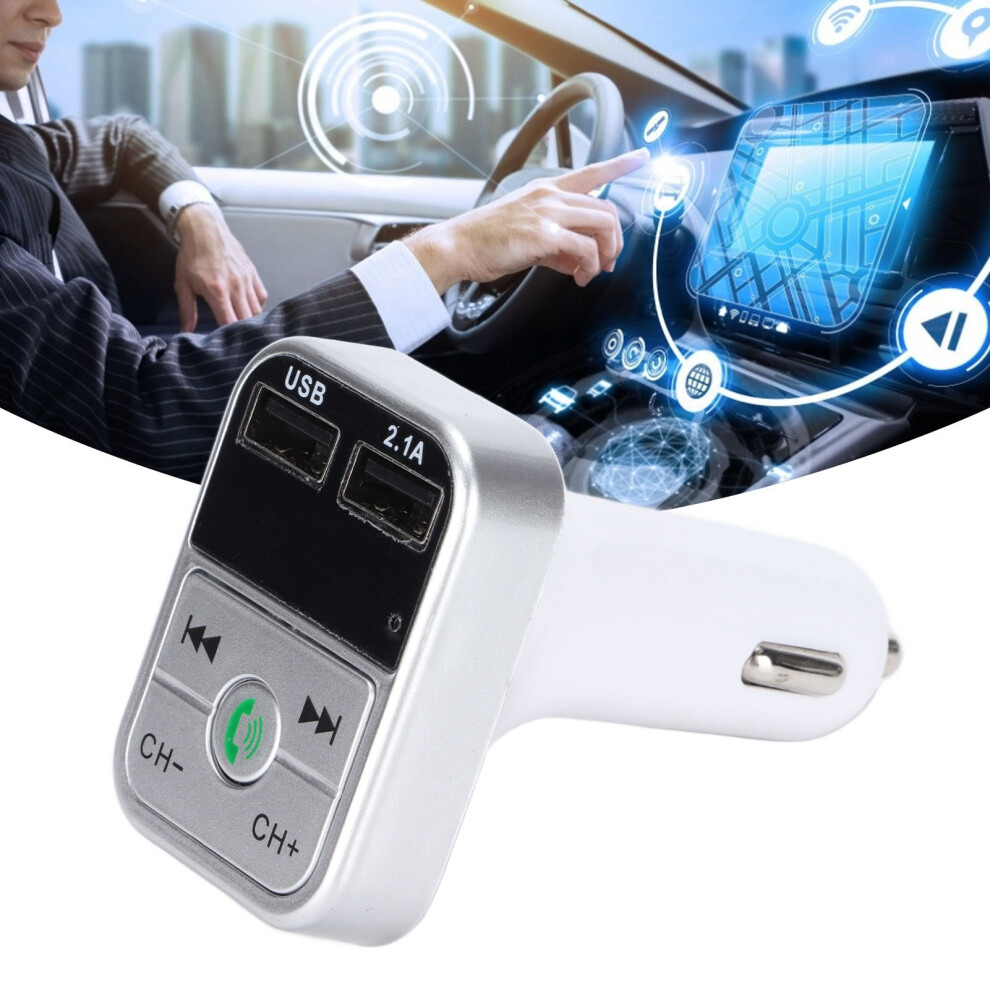B2 Car Bluetooth Mp3 Player, Anti-Interference, Usb, Fm 87.5-108Mhz 7891358130876