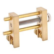 Durable Brass & Iron Violin Edge Crack Fixture Repair Tool - Golden