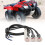 Interrupteur de guidon de moto LED étanche ABS/SS 13