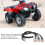 Interrupteur de guidon de moto LED étanche ABS/SS 6