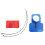 Plastic Pool Hose Holder 1.4 Inch Support Bracket with Cable Tie 2