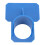Plastic Pool Hose Holder 1.4 Inch Support Bracket with Cable Tie 16