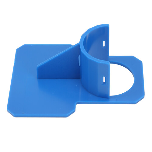 Plastic Pool Hose Holder 1.4 Inch Support Bracket with Cable Tie 2