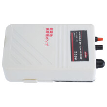 Pompe à air pour aquarium 1.5V blanche portable 2xAA