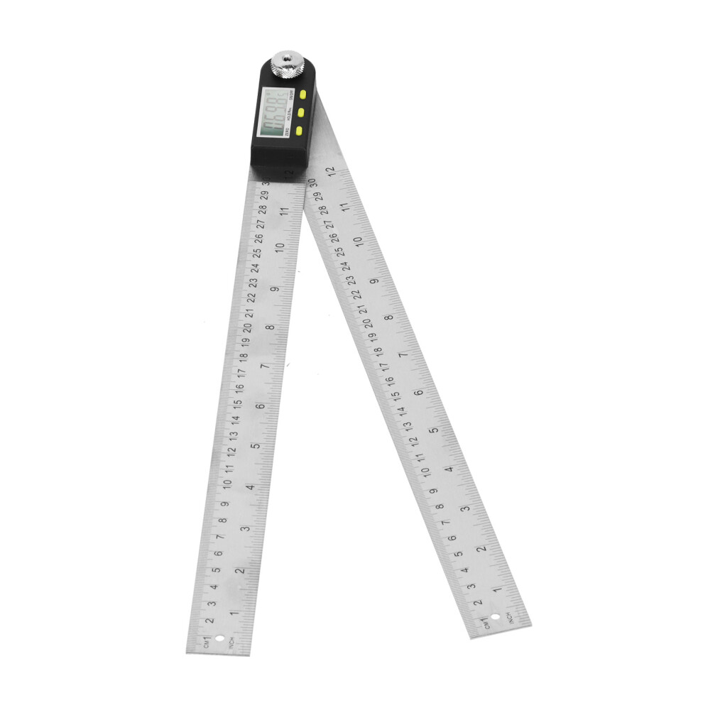 Digital Angle Finder Ruler 2 In 1 Goniometer Protractor 0-360 4641358132898