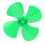 80mm 4 Blade Green Propeller Set for DIY Model Projects 10Pcs XR-149 11