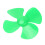 80mm 4 Blade Green Propeller Set for DIY Model Projects 10Pcs XR-149 10