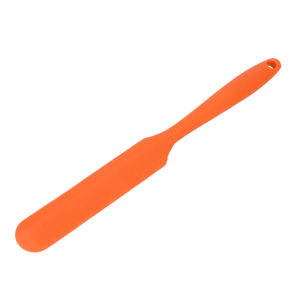 Orange Reusable Silicone Waxing Spatula For Hair Removal,