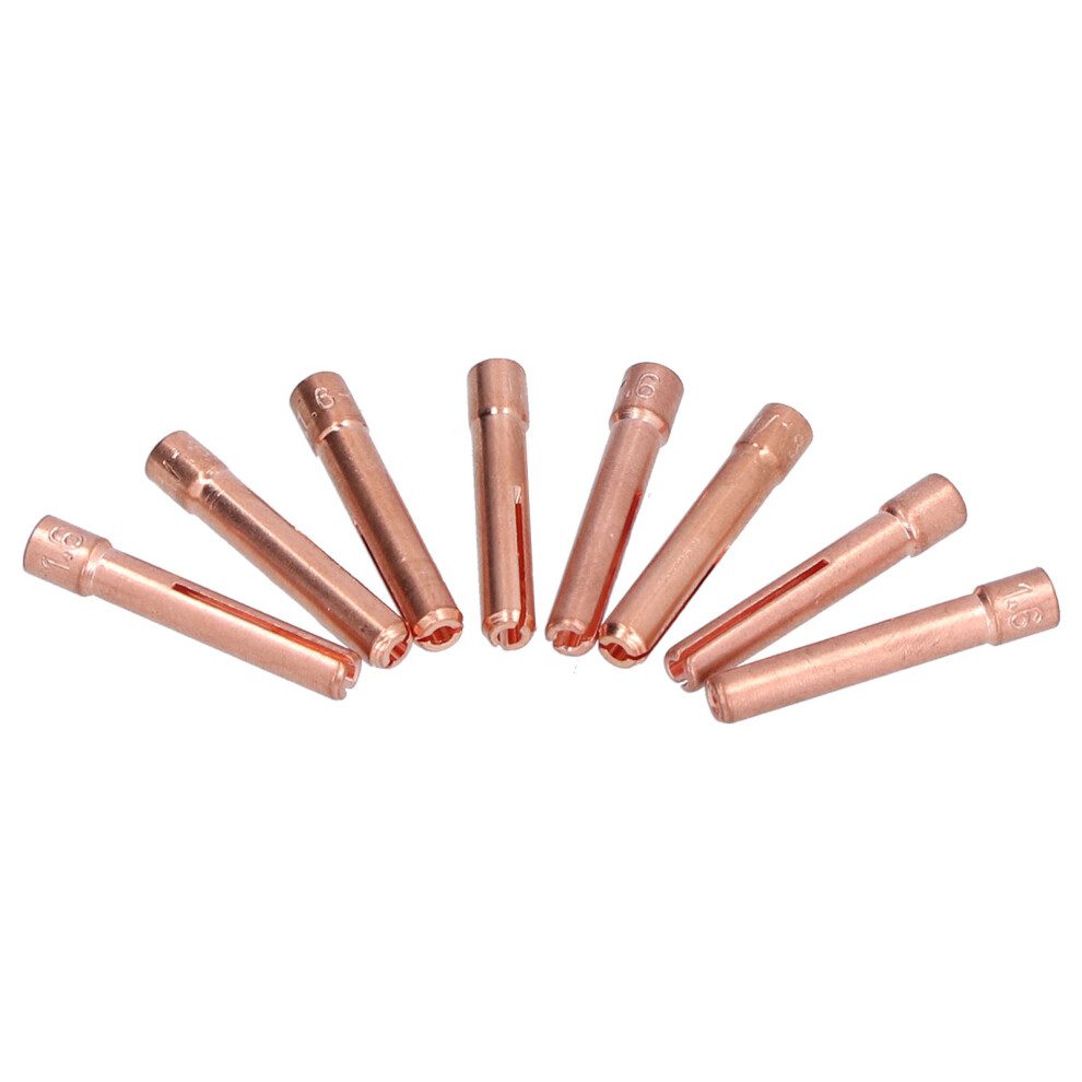 20Pcs 1.6Mm Copper Tig Collet For Qq150 Welding Torch Tip Accessories 8721358136709