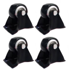 Noiseless Rolling Casters Strong Steel Frame 4pcs for-3 inches