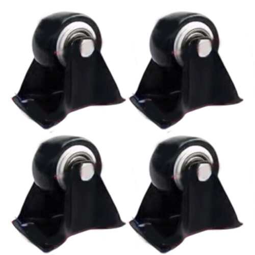 Noiseless Rolling Casters Strong Steel Frame 4pcs for-3 inches