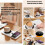 Stylish Cordless Cup Warmer 22.5W Fast Wireless Charging-White 2