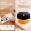 Stylish Cordless Cup Warmer 22.5W Fast Wireless Charging-White 3