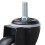 Noiseless Rolling Casters Strong Steel Frame 4pcs for-3 inches 5