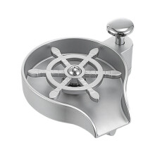 Sink Commercial Cup Washer High Pressure Automatic Glass-silver