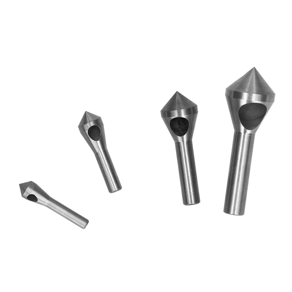4Pcs High Speed Steel Countersink Drill Bits 2-20Mm Set 6931358137237