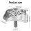 Sink Commercial Cup Washer High Pressure Automatic Glass-silver 4