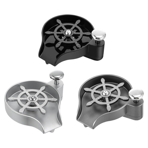 Sink Commercial Cup Washer High Pressure Automatic Glass-silver 1