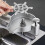 Sink Commercial Cup Washer High Pressure Automatic Glass-silver 5