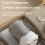 Rechargeable Mini Washing Machine Wireless Cleaning For-White 3