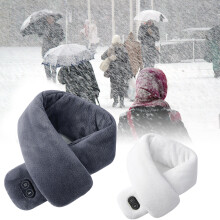Aufladbarer beheizter Schal, USB-Aufladung, weich, leicht, unisex, winterliche Wärme