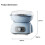 Automatic Cottoncandy Maker For Parties Easy Warm Water-Blue 7