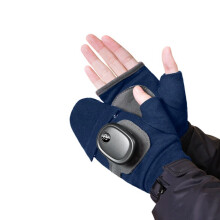 Radio Warmed Gauntlets Fast Heating Unisex Plan Cold-Blue