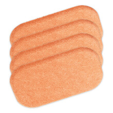 Rectangular Furniture Sliders Multiple Purpose Not Slip-brown
