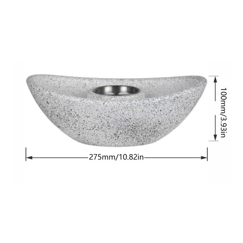 Industrial Desktop Ethanol Fireplaces Cement Construction for 2