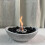 Industrial Desktop Ethanol Fireplaces Cement Construction for 7