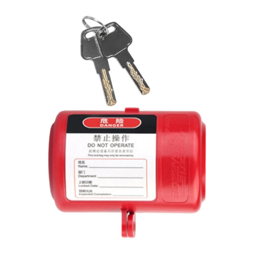 Plug Lockout Device Industrial Household Plug Lock for-HSD41