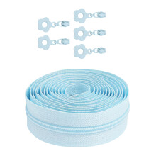 Multipurpose Nylon Zippers for Garments Craft Sewing-blue