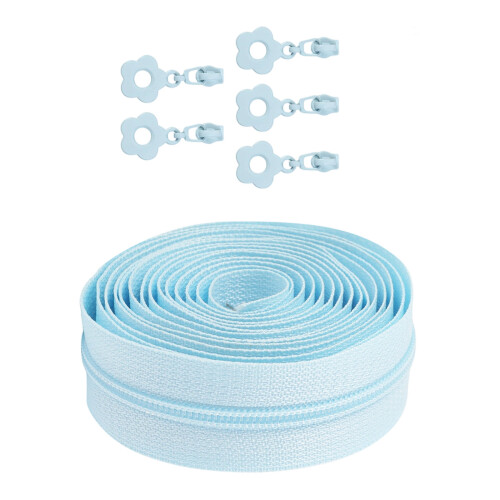 Multipurpose Nylon Zippers for Garments Craft Sewing-blue