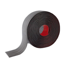Adhesive Floor Cover Strips Door Edges-Dark gray wood grain