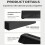 Decorative Rosin Humidifier Fluttering Flame LED Display-Black 5