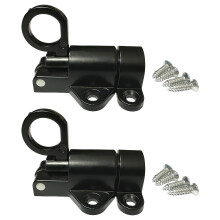 2Pcs High Strength Rebound Latches Window Gate Security-Black