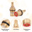 Leak Proof Brass Faucet Cartridges Ceramic Disc Double Thread 7