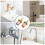 Leak Proof Brass Faucet Cartridges Ceramic Disc Double Thread 5