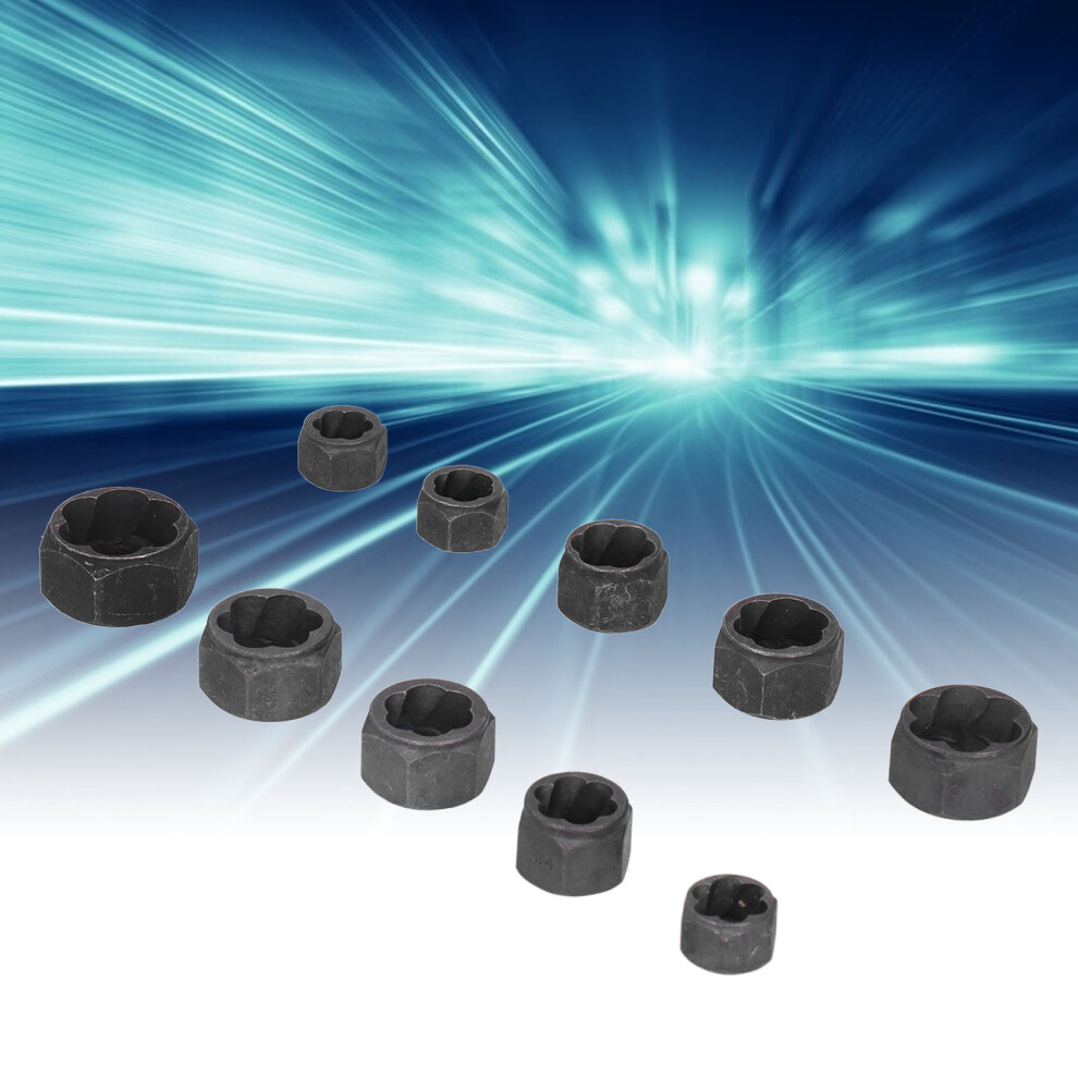 Rustproof Chrome Vanadium Nut And Bolt Extractor Set, 9Mm-27Mm 7891358138445