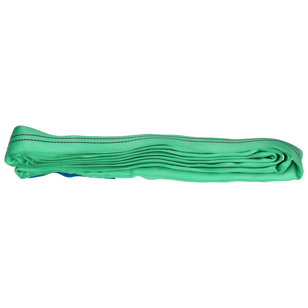 2T Round Sling 60Mm 3M Webbing Lifting Strap Green 3581358138418