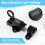 2Pcs High Strength Rebound Latches Window Gate Security-Black 4