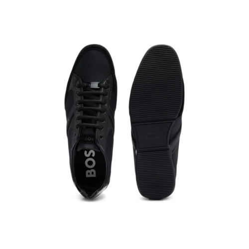 Hugo Boss Boss Saturn Lowp mx A_N Trainers Black UK 7 2