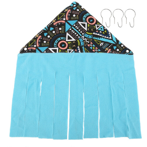Tenda angolare per criceto: tela+flanella, 29 cm/41 cm 1