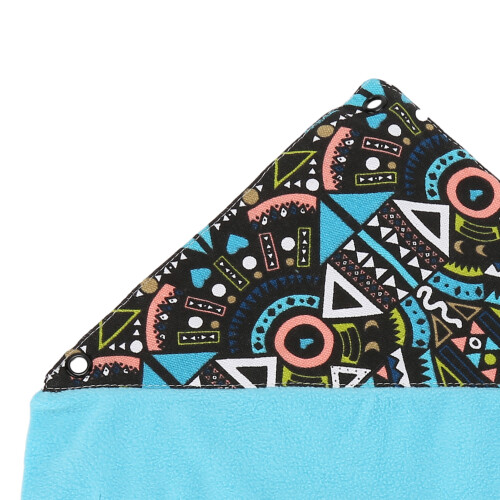 Tenda angolare per criceto: tela+flanella, 29 cm/41 cm 2