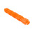 Dog Rubber Bone Toy Teeth Cleaning Chew - Orange 1