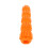 Dog Rubber Bone Toy Teeth Cleaning Chew - Orange 4