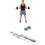 1" Barbell Curl Bar Chrome with Spinlock Collars 4